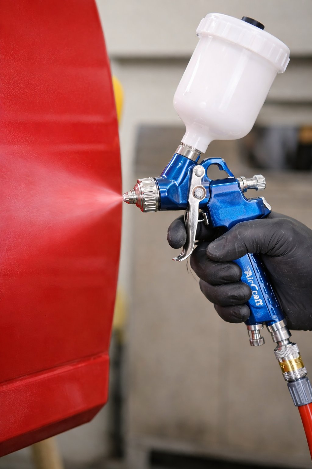 AirCraft SG H2000P HVLP Touch-Up Spray Gun – 0.5mm Nozzle (Gravity Feed) - Image 2