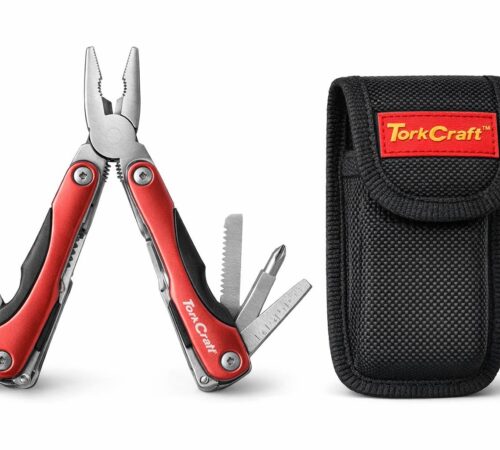 Tork Craft Multi-Tool with Nylon Pouch (12-Function)
