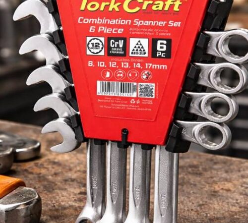 Tork Craft Combination Spanner Set – 6 Piece (Metric)