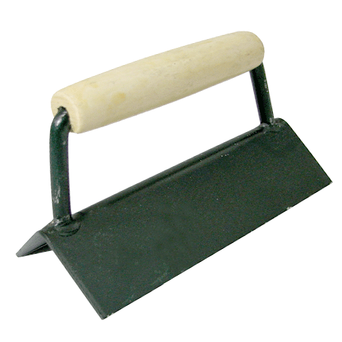 Marshall External Corner Trowel 150mm Wooden Handle (Outside Corner O/C)