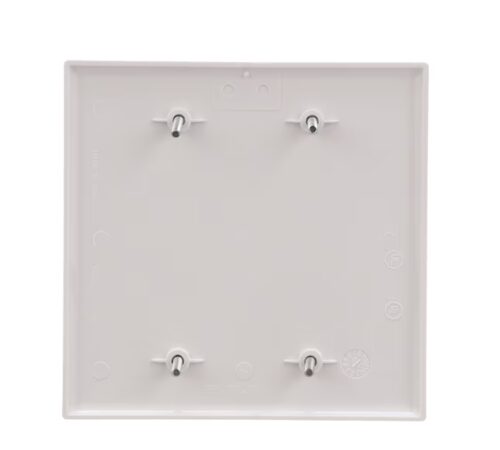 Keystone Blank Cover Plate (2 Gang)
