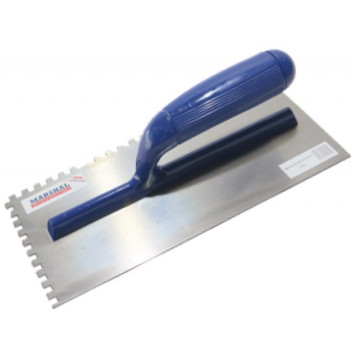 Marshall Square Notched Trowel 6mm x 6mm Plastic Handle