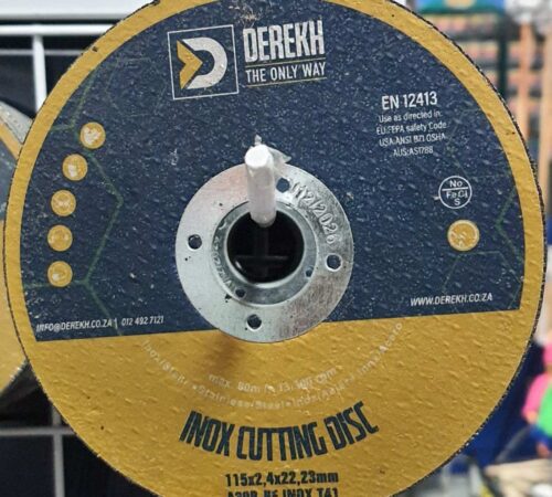 DEREKH INOX Cutting Disc 115mm (Stainless Steel / Metal)