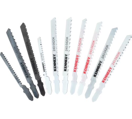 Kennedy T-Shank Jigsaw Blades Set (5 Piece) – T118G Metal Cutting