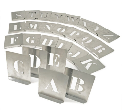 Kennedy 50mm Letter Stencil Set A–Z