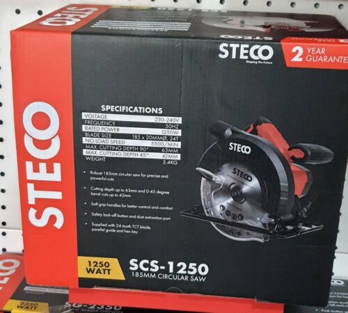 Steco SCS-1250 185mm Circular Saw – 1250W