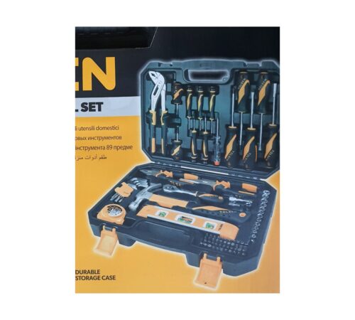 Tolsen 85352 89 Piece Household Tool Set