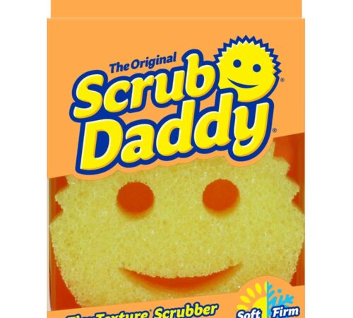 Scrub Daddy Original FlexTexture Scrubber Sponge (Yellow)