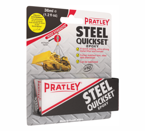 Pratley Quickset Adhesives & Repair Range (Epoxy, Putty, Tape)