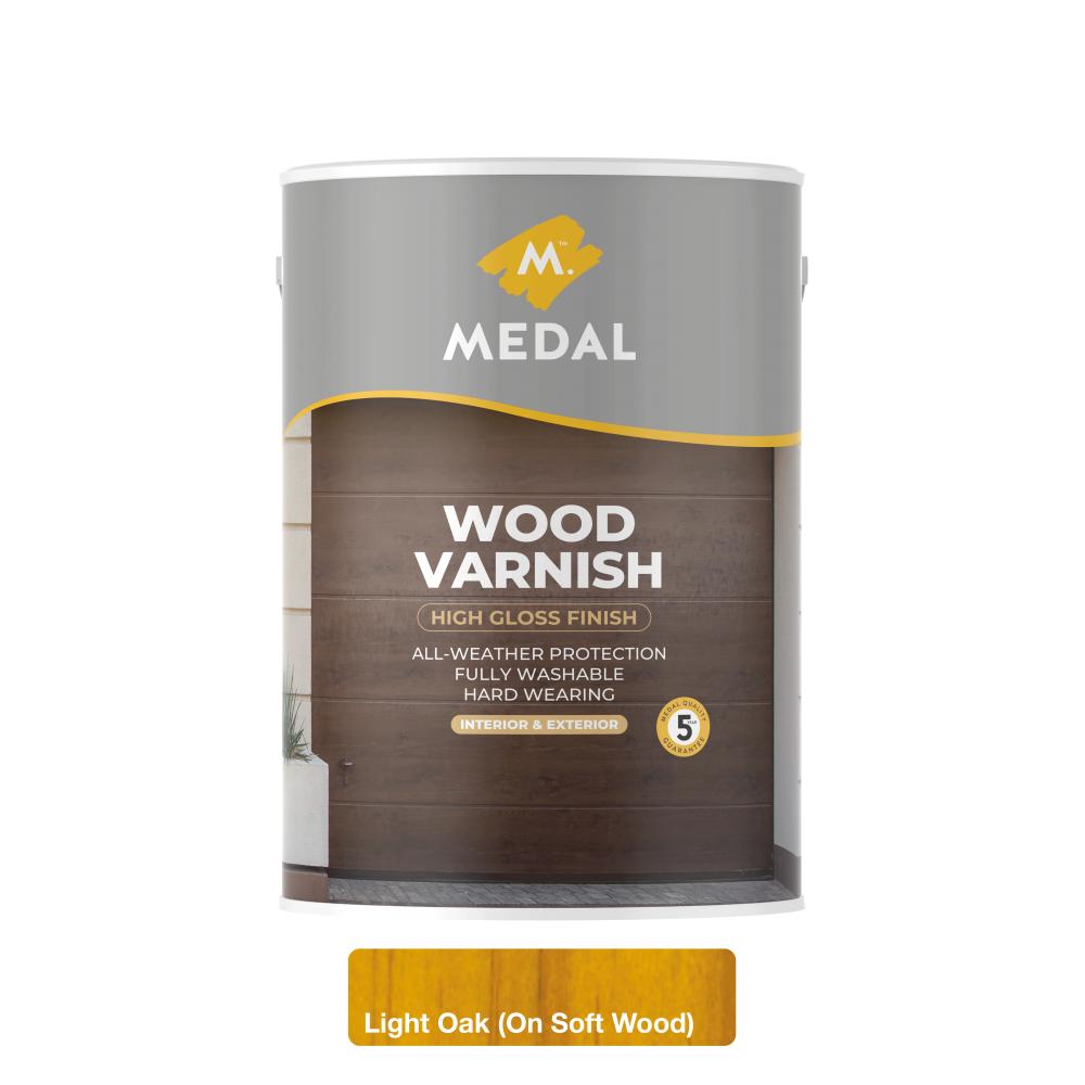 Medal Wood Varnish Professional Trade – Mahogany (5L)