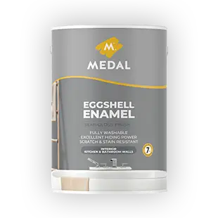 Medal Eggshell Enamel Interior Paint 1L – White